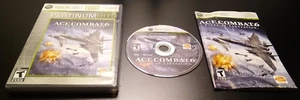 ACE COMBAT 6: FIRES OF LIBERATION Microsoft Xbox 360 COMPLETE TESTED Manual RARE - Picture 1 of 3
