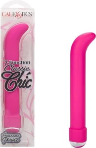 Crystal Chic G G-Spot Three Speed Vibrator Super Slim Sex Toy Waterproof Pink - Picture 1 of 6