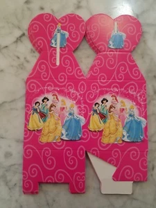 Disney Princess Belle Cinderella Snow White Party Candy Favor Treat Goody Box 6p - Picture 1 of 5