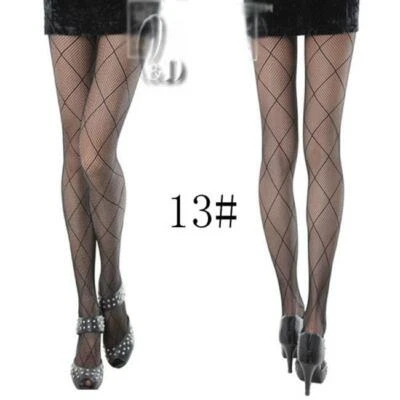 VENDEDOR COMO NUEVO Sexy Medias Medias Medias Medias Negras Patrón Red Hos001-13 Foto 1 de 3