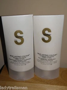 TIGI S FACTOR TRUE LASTING COLOUR SHAMPOO & CONDITIONER 8.5oz - Picture 1 of 1