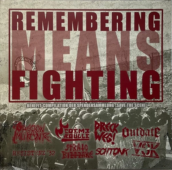 Remembering Means Fighting - Benefit Compilation LP ACCION MUTANTE RESISTENZ 32 - Bild 1 von 1