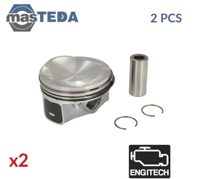 ENT050008 050 ENGINE PISTON & RINGS ENGITECH 2PCS FOR SKODA OCTAVIA II,SUPERB II - Image 1 of 4