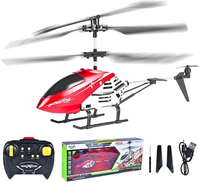 Tatqilo RC Helicopter 3.5-Channel Altitude Hold, Gyro & LED – 2.4GHz - Image 1 of 4