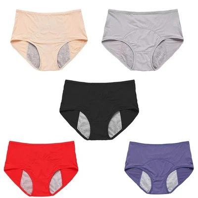5Pc Women Everdries Leakproof Underwear Incontinence Leak Proof Protective Pants - Image 1 of 4