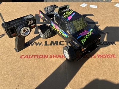 Rare 90’s Tyco Pink Graphics Turbo Bandit No Battery.  Tested . Works . - Image 1 of 4