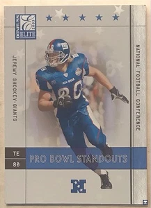 2003 Donruss Elite Pro Bowl Standouts #PB7 Jeremy Shockey 1822/2002! Giants! - Picture 1 of 2