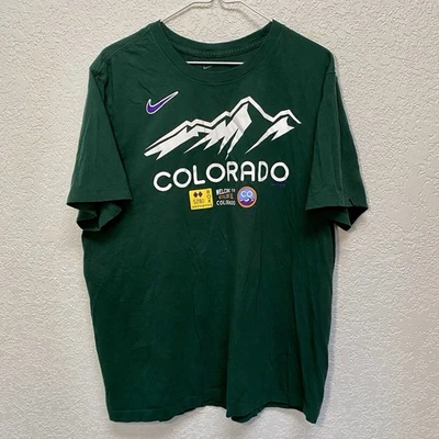 Nike Colorado Rockies T-Shirt Men’s XL Green City Connect Short Sleeve Tee Shirt - Image 1 of 4
