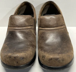 Scarpe donna Ariat taglia 9 zoccoli pelle marrone mules invecchiati 10008652 - Foto 1 di 10