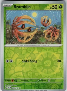 Pokemon Bramblin 020/162 SV05: Temporal Forces NM Reverse Holo card - Picture 1 of 2