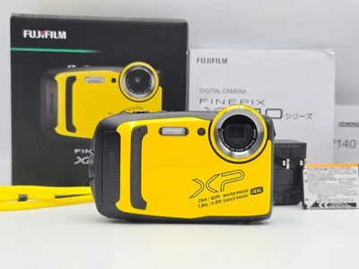 [NEUWERTIG] FUJIFILM FINEPIX XP140 gelb 16,4 MP wasserdichte Digitalkamera aus Japan - Bild 1 von 4