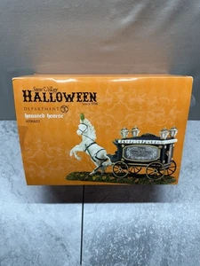 Dept 56 Haunted Hearse Halloween Snow Village Series Retired 4036603 Spooky! - Picture 1 of 6