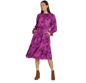 Damen Langarmkleid mit Blumenmuster - A New Day; Lila Größe - XS - Neu mit Etikett - Bild 1 von 8