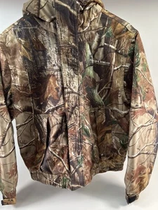 Field & Stream Boys Full Zip Camo Hooded Multicolor Hunting Jacket Size Large - Picture 1 of 4