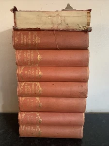 Vintage Charles Dickens Collection Odhams Press Ltd. 1930s Set Of 8 - Picture 1 of 4