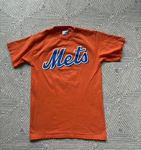 Maglietta Majestic New York Mets Carlos Beltran - Arancione/Blu - Medium - Foto 1 di 7