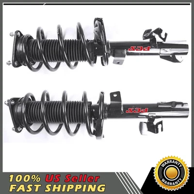 2PCS Set Front Complete Strut and Coil Springs FCS For 2004-2013 MAZDA 3 - Image 1 of 4