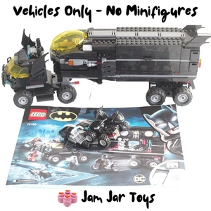 LEGO DC Comics Batman Mobile Bat Base 76160 Vehicles Only NEW w/Instr+Stickers - Picture 1 of 9