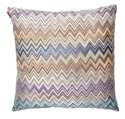 Cojín almohada decorativa MISSONI HOME JARRIS MULTICOLOR ZIGZAG 15"x 15" Foto 1 de 2