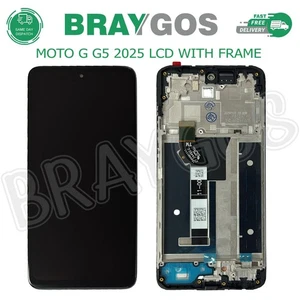 Für Motorola Moto G 5g 2025 XT2513V LCD Touchscreen Digitizer Display + Rahmen - Bild 1 von 4
