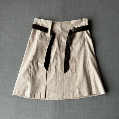 Falda cinturón de cuero Gunex para Brunello Cucinelli Foto 1 de 4