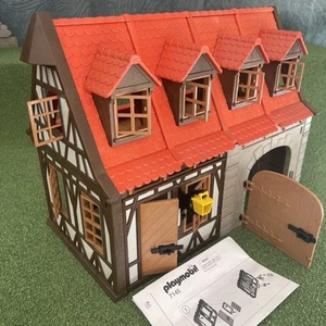 Playmobil 7145 Medieval House 100% COMPLETE EUC Adult Owned Retired Vntg 1996 - Picture 1 of 23