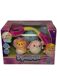 Squishville Playground Set 2 Mini Squishmallows & Seesaw Accessory - NEW - Picture 1 of 7