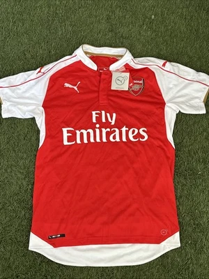 Puma Arsenal FC 2015/16 Home Kit Jersey Men’s Size M New - Image 1 of 4