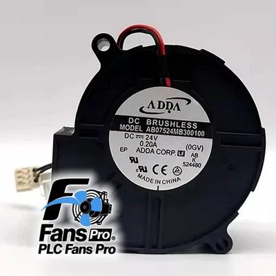 1PCS Brand New ADDA AB07524MB300100 24V 0.20A 7530 cooling fan Fast Ship - Image 1 of 3