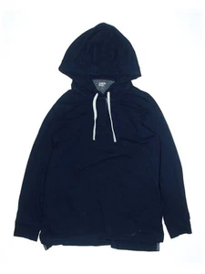 Lands' End Girls Blue Zip Up Hoodie 10 - Picture 1 of 2