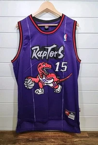 Nike Mens Purple Raptors Graphic Basketball Vince Carter Jersey - Size XL - Picture 1 of 8