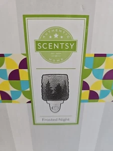Neu - Scentsy Frosted Night Mini Wachswärmer Plug In Neu - Bild 1 von 5