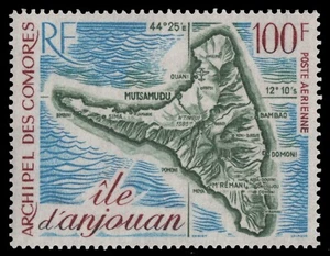Comoras 1972 - Mi-N.o 147 ** - Estampillada sin montar o nunca montada - Isla de Anjouan - Imagen 1 de 1