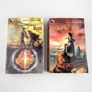 The Compass Rose & The Barbed Rose by Gail Dayton Paperback Books x2 Bundle LOT - Picture 1 of 19