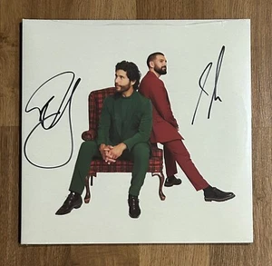 SIGNED Dan + Shay - It's Officially Christmas vinyl 2LP record autographed NEW - Picture 1 of 2
