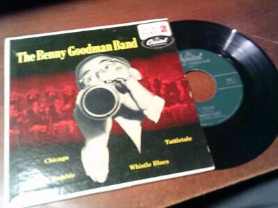 THE BENNY GOODMAN BAND PART TWO 4 SONG EP  45 RPM RECORD Foto 1 de 4