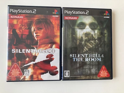LOT SILENT HILL 3 4 PS2 PLAYSTATION SONY NTSC-J FROM Japan IMPORT - Image 1 of 4