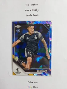 Cristiano RC 2022 Topps Chrome Sapphire UEFA UCL FC Sheriff Rookie #120 - Picture 1 of 2