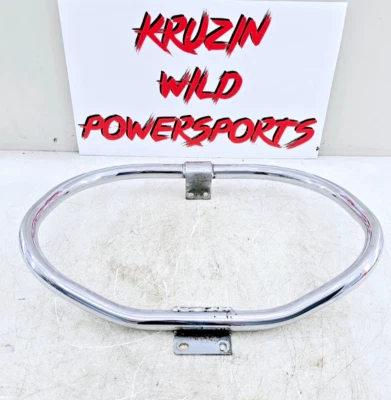 Harley Sportster XLC 2004 barra de choque protectora de motor cromada Foto 1 de 4