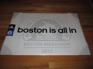 116th Running of Boston Marathon 26.2 Miles 2012 Poster HEARTBREAK HILL - Picture 1 of 1