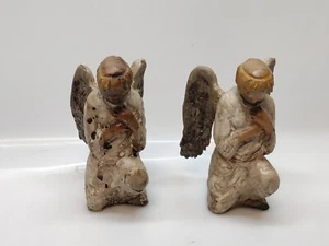 Coppia Statuetta Presepe 20 Cm Terracotta Caltagirone - Bild 1 von 11
