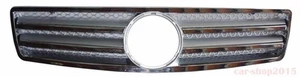 Grille for Mercedes Benz SL W129 R129 SL500 SL600 A Style 90-02 Chrome&Silver - Picture 1 of 1