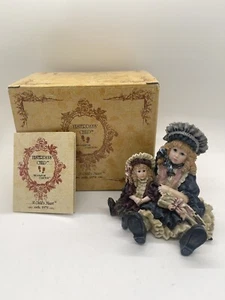 1995 Boyds Yesterdays bambino Victoria con Samantha #3502 vittoriano - Foto 1 di 7