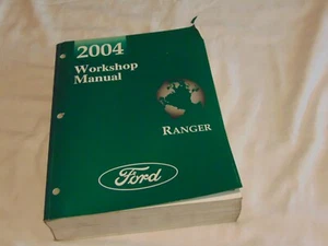 2004 Ford Ranger Pickup Truck Service Repair Shop Manual Temor Edge FX4 XLT XL - Picture 1 of 3
