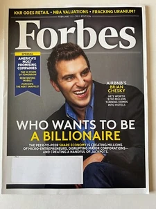 AIRBNB BRIAN CHESKY February 11 2013 FORBES MAGAZINE America Promising Companies - Picture 1 of 8