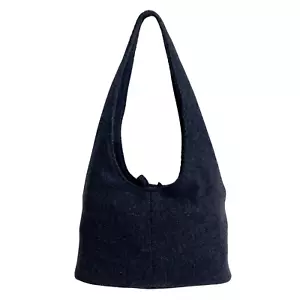 Bolso de hombro gris hobo de lana MIU MIU - Imagen 1 de 15