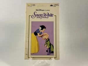 Walt Disney Snow White and the seven dwarfs Audio Cassette Tape vintage - Picture 1 of 3
