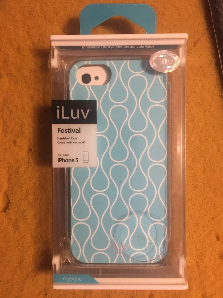 Funda rígida Apple iPhone 5/5s/SE iLuv Festival verde - NUEVA EN CAJA Foto 1 de 2