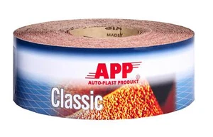 APP 40RH100 RH70 - Rollo de papel de lija P100, marrón, 70 mm x 25 m | Papel de lija P 1 - Imagen 1 de 4