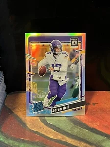 2023 Jaren Hall Panini Donruss Optic Rated Rookie Silver Holo Prizm #367 Vikings - Bild 1 von 1